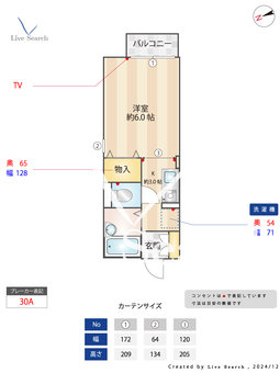 セジュール鈴蘭台  101 【兵庫県神戸電鉄有馬線　鈴蘭台駅】 の間取り図