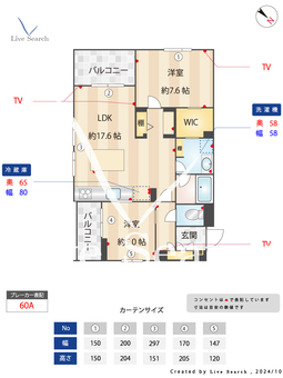 アルテmm 401 【神奈川県南太田駅】 の間取り図