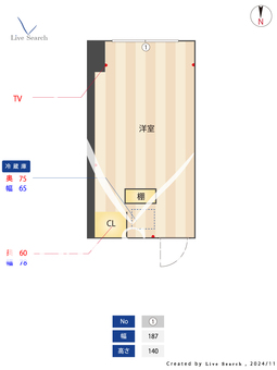 ソーシャルレジデンス市ヶ尾NORTH 211 【神奈川県市が尾駅】 の間取り図