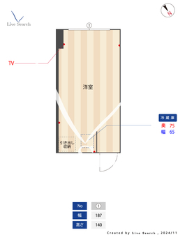ソーシャルレジデンス市ヶ尾NORTH 419 【神奈川県市が尾駅】 の間取り図