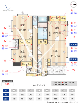 レジデンス姪浜 401 【福岡県姪浜駅】 の間取り図