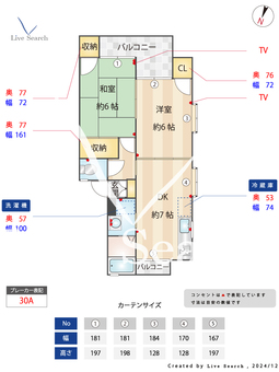 アビタシオン 105 【ふじみ野駅】 の間取り図