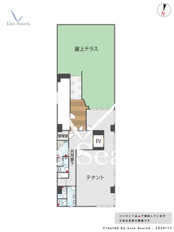 デイトンビルⅡ 3FD 【福岡県西鉄福岡駅】 の間取り図