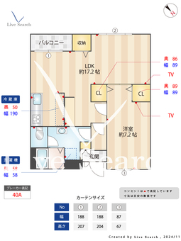 レジデンス日野A 103 【神奈川県港南中央駅】 の間取り図