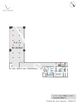 日住神戸三宮ビルディング 601 【兵庫県三宮駅】 の間取り図