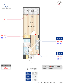ディアコート2 203 【千葉県妙典】 の間取り図