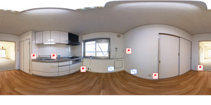 名谷十四団地59号棟 403 【兵庫県神戸市営地下鉄　名谷】 の間取り図