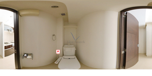 リンクパラッツオ上本町 601 【大阪府大阪上本町駅】 の間取り図