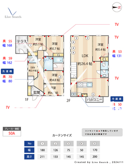 早良区城西3丁目戸建  【福岡県西新駅】 の間取り図