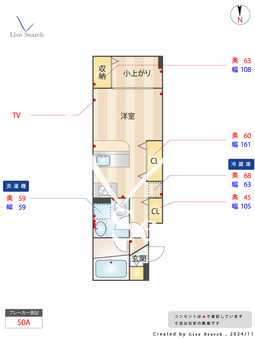 蔵創目白 201 【東京都目白】 の間取り図