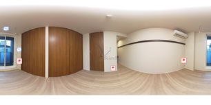 クレール ド リュンヌ 105 【東京都松陰神社前駅】 の間取り図