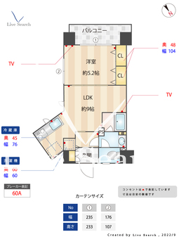 東急ドエル・アルス大塚台 806 【東京都大塚駅】 の間取り図