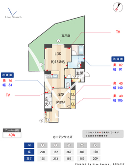 Plumju. 102 【南区大橋駅】 の間取り図