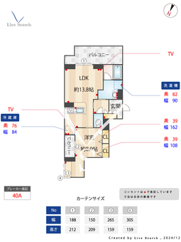 Plumju. 202 【南区大橋駅】 の間取り図