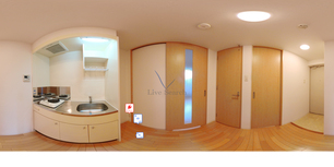 アジュール豊中本町 206 【大阪府豊中駅】 の間取り図