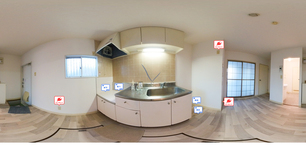 パークサイドハウス 101 【東京都飛田給駅】 の間取り図