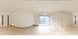 クラシオン桜坂 2207 【福岡県桜坂駅】 の間取り図