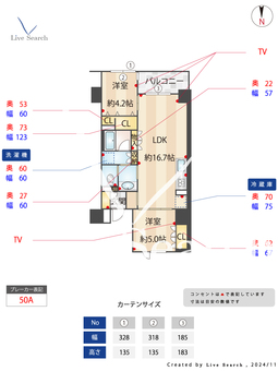 イニシア京都五条 301 【京都府五条駅】 の間取り図