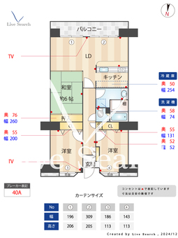 プライムメゾン百道浜 807 【福岡県西新駅】 の間取り図