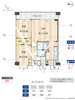 イトーピア用賀 604 【東京都用賀駅】 の間取り図