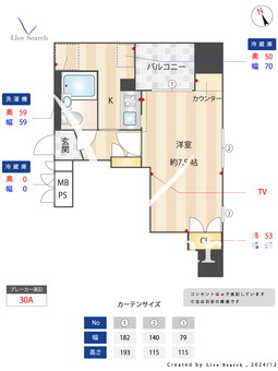 アクシア新宿御苑 401 【東京都新宿御苑前】 の間取り図