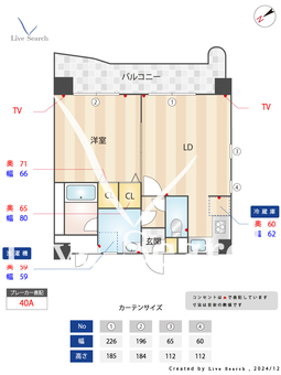 ビエラコート大橋 303 【福岡県大橋駅】 の間取り図
