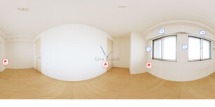 フローラ吹田山手 502 【大阪府豊津駅】 の間取り図