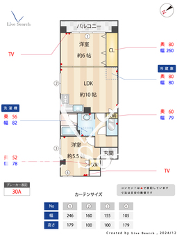 ニッシンビル 501 【福岡県東比恵駅】 の間取り図