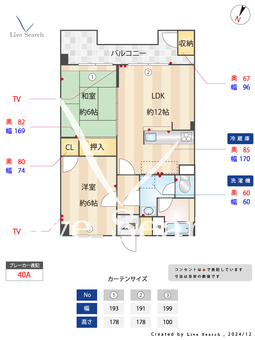 サンライズマンション春日原 402 【福岡県西鉄　春日原駅】 の間取り図