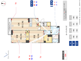 ラウラ・スピーラ 101 【埼玉県春日部駅】 の間取り図