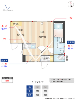  CASA GRAZIE 新小岩 402 【東京都新小岩】 の間取り図