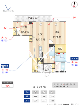 リヴェック豊四季Ⅰ 101 【千葉県豊四季】 の間取り図