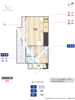 ピュアドームエクサイト博多アネックス 201 【福岡県呉服町駅】 の間取り図