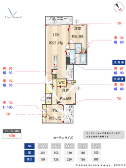 Plumju. 301 【福岡県西鉄大橋駅　徒歩６分】 の間取り図