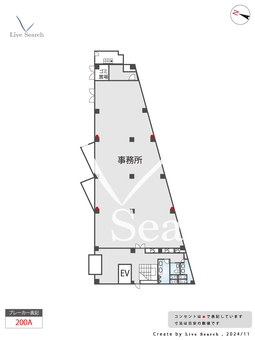 田町イーストサイドビル  【東京都三田駅】 の間取り図
