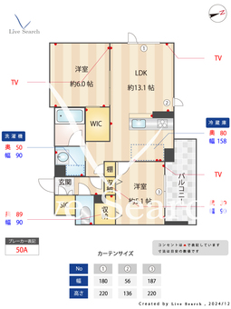 エムアイ　カーサ 306 【千葉県下総中山駅】 の間取り図