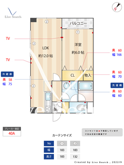 ボーリバージュ 302 【東京都都立大学】 の間取り図