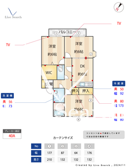 アーバンヒルズⅡ 202 【埼玉県吉川】 の間取り図