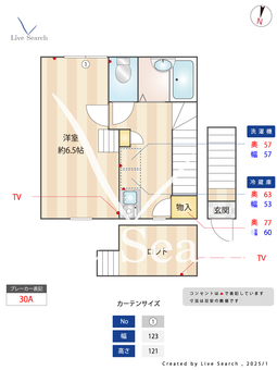 フェイスフル上板橋 202 【東京都上板橋駅】 の間取り図