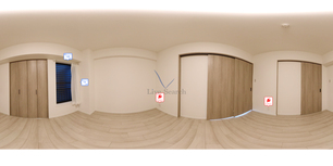 ライオンズマンション緑地公園南 102 【大阪府緑地公園】 の間取り図