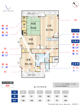 サンセベリア高宮 402 【福岡県高宮駅】 の間取り図