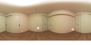 ユーベル花小金井 206 【東京都花小金井駅】 の間取り図