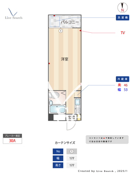 Sハウス姪浜 404 【福岡県姪浜駅】 の間取り図