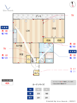 けやきハウス 105 【福岡県三苫駅】 の間取り図