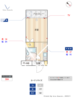 ハイタウン鵜の木 202 【東京都鵜の木駅】 の間取り図
