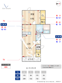 パストラーレ 101 【東京都松原駅】 の間取り図