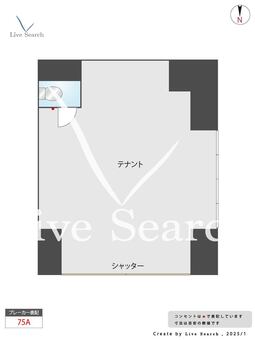 SONIX2015 1 【大阪府大国町駅】 の間取り図