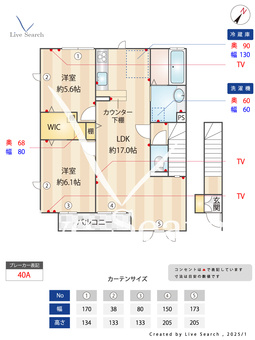 Fiore 201 【埼玉県京浜東北・根岸線　大宮駅　バス所要時間13分　西遊馬消防出張所バス停　徒歩3分】 の間取り図