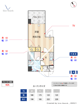 S-FORT西九条 403 【大阪府西九条駅】 の間取り図