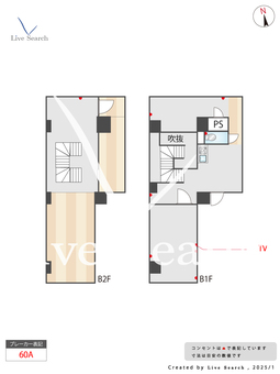 Fコート若木 B2 【東京都東武東上線「上板橋駅」】 の間取り図